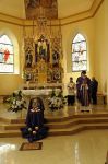 svätá omša v kostole Božského srdca Ježišovho v Klokočove 