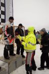 odovzdávanie cien víťazom kategórie : do 700 cm3