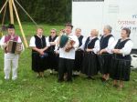 na rozlúčku zaspievala ešte folklórna skupina