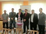 Zľava: Maroš Smolec, Pavel Mičianik, Sylvia Petreková, Pavol Holeštiak, Roman Michelko, Martin Lacko