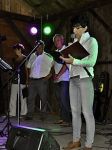 príhovory starostov obcí, zprava: Veronika Haferová, Ing. Karel Matula, Štefan Belko, Bc. Eva Tořová
