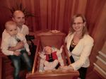 Marcela Benková s manželom Martinom a dcérou Lilianou