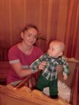 Ing. Mária Hrušková so synom Michalom