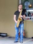 Ondrej Michalisko, hra na saxofón