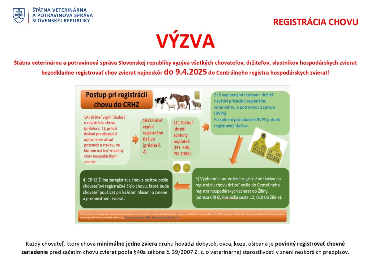 postup pri registracii chovu do CRHZ page 0001