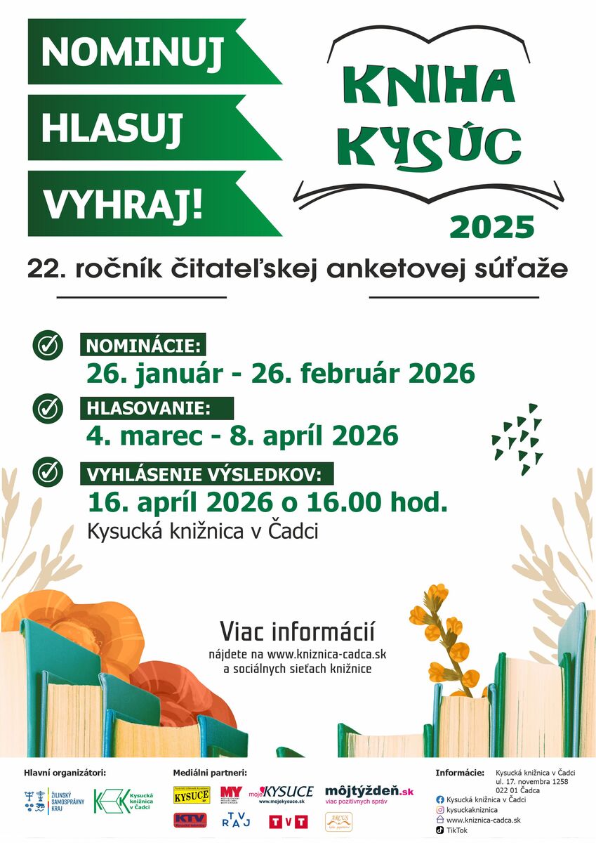 Kniha kysuc 2025