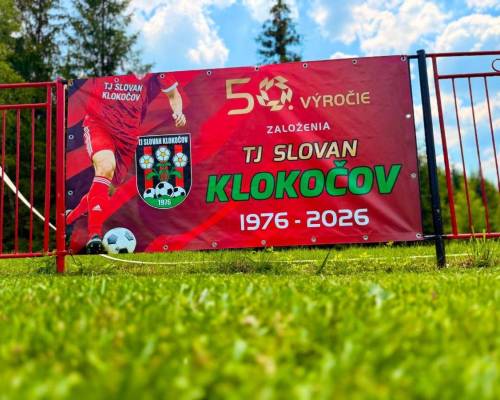 50 rokov TJ Slovan Klokočov