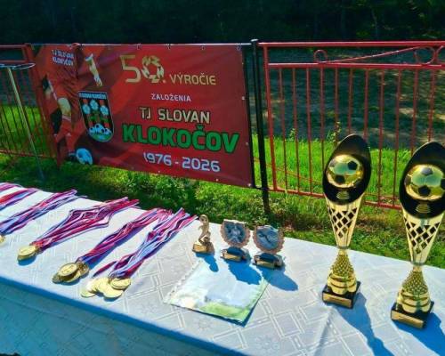 50 rokov TJ Slovan Klokočov