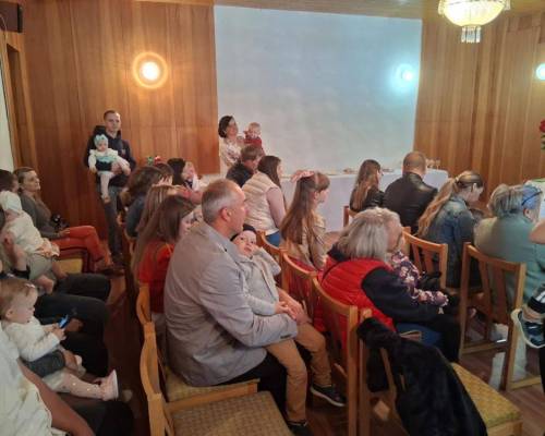 Privítanie najmenších obyvateľov obce Klokočov