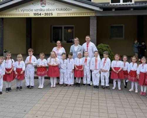 Stavanie mája v Klokočove