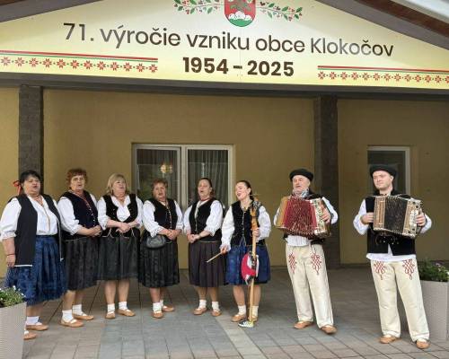 Stavanie mája v Klokočove