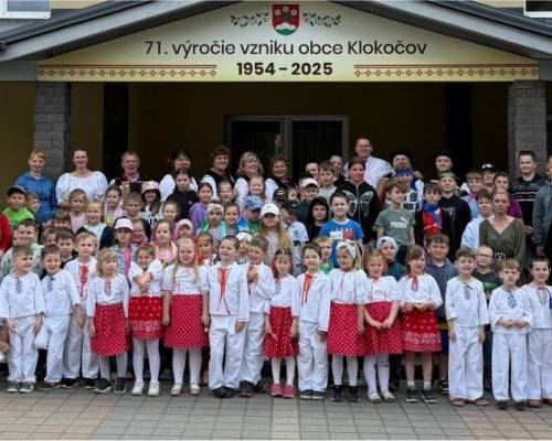 Stavanie mája v Klokočove