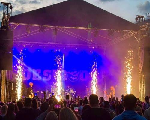 Koncert Desmod v Klokočove