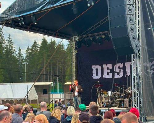 Koncert Desmod v Klokočove
